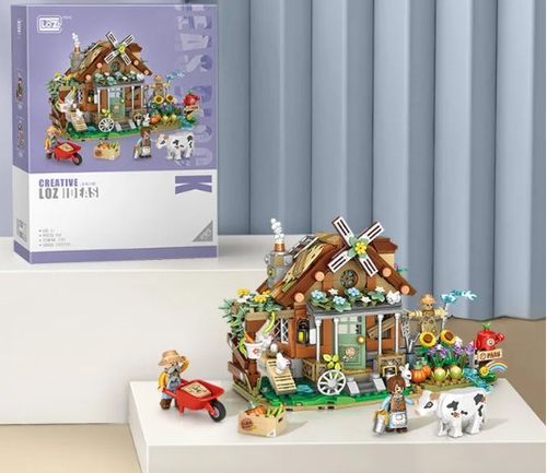 FARMA KLOCKI KONSTRUKCYJNE 899 EL DOMEK NA WSI na Arena.pl