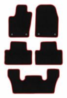 Dywaniki welurowe CARLUX-RED Dodge Durango III 2010-2020, 5 szt.