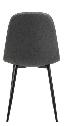 Krzesło Celia szare ciemne/ czarne na Arena.pl