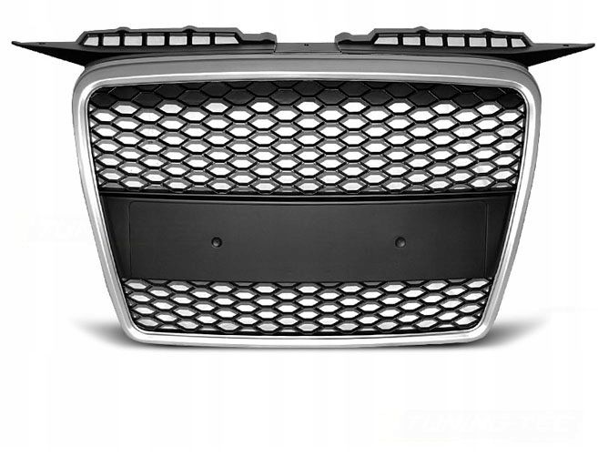 Grill Atrapa AUDI A3 RS-TYPE 05-08 MATT SILVER zdjęcie 1