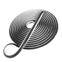 BUTYL 0303 9,5mm/6m CZARNY, SZNUR, PRZEKŁADKA PAPIEROWA