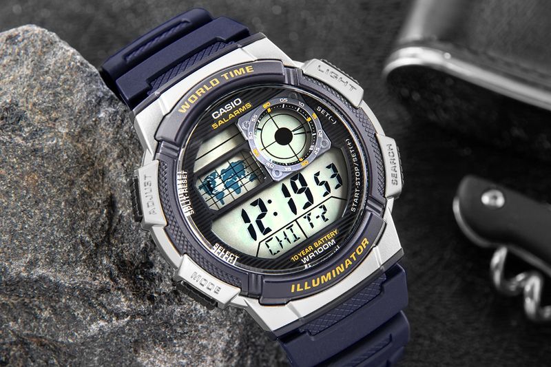 zegarek męski casio ae-1000w-2avdf + box zdjęcie 6