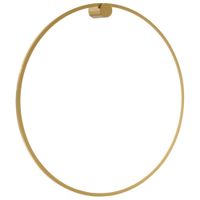 Okrągły kinkiet do łazienki Saturno ML8853 Milagro LED 46W 4000K IP44 złoty