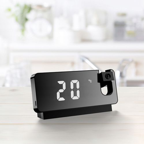 ZEGAR Z PROJEKTOREM FUNKCJA BUDZIK DATA TEMPERATURA CYFROWY na Arena.pl