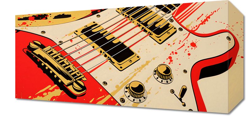 Obraz 40x20cm Przed Graniem zdjęcie 1