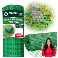 Siatka Rabatowa Plastikowa 0,4x25m Ogrodowa Zielona Ogrodzeniowa PVC