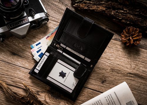 klasyczny portfel męski na karty - rovicky na Arena.pl