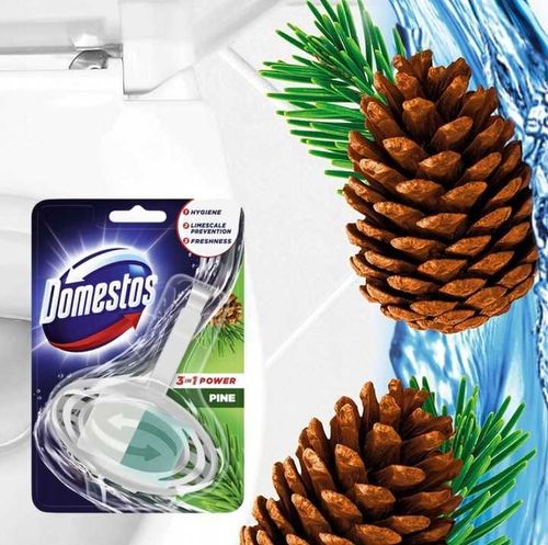 domestos kostka toaletowa wc 3w1 power pine 35g na Arena.pl