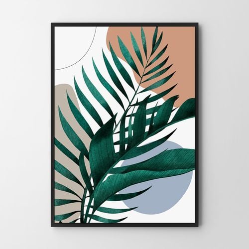 Plakat boho plakaty liście 21x29,7 cm A4 na Arena.pl
