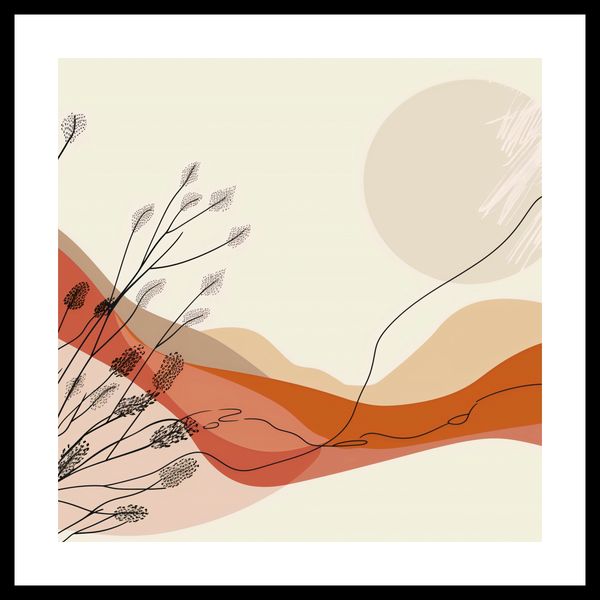 Plakat 50x50cm Ciepło Zachodów zdjęcie 3