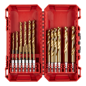 Zestaw wierteł udarowych do metalu HSS-G w kasecie 2-10 mm 19 szt MILWAUKEE