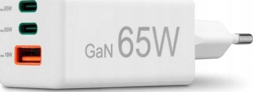 Ładowarka sieciowa HAMA 65W PD USB-C USB-A Biały na Arena.pl