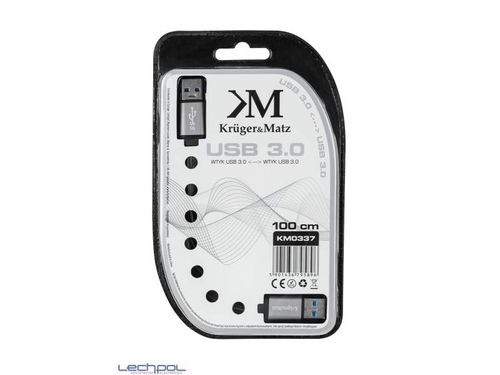 KM0337 Kabel USB3.0 wtyk - wtyk 1m Kruger&Matz pl na Arena.pl
