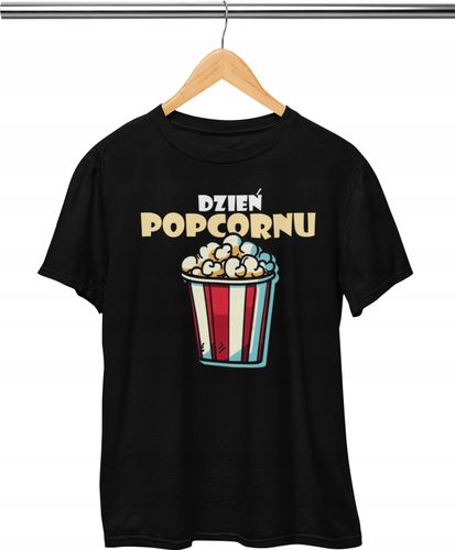 KOSZULKA DZIECIĘCA T-SHIRT - DZIEŃ POPCORNU POPCORN - XS 110-116 na Arena.pl