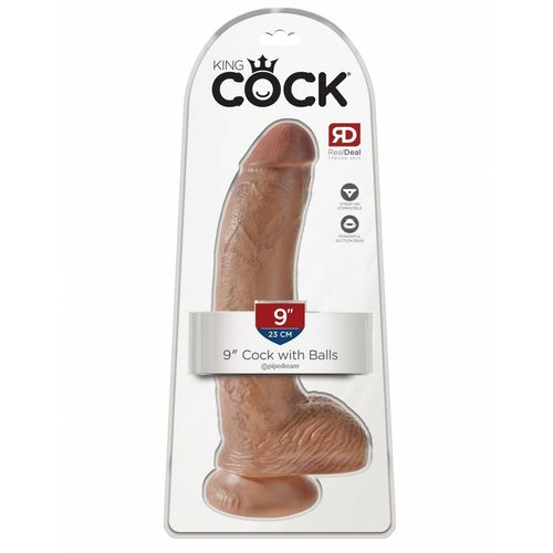 Realistyczne dildo Pipedream King Cock PVC na Arena.pl