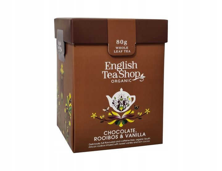 Chocolate, Rooibos & Vanilla – Herbata sypana 80g zdjęcie 2