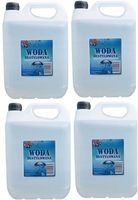 CART-TECH WODA DESTYLOWANA 4x 5l - 20L SUPER JAKOŚĆ I CZYSTOŚĆ !!!