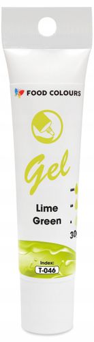 BARWNIK SPOŻYWCZY W ŻELU T-046 Lime Green Zielony Limonkowy 30g na Arena.pl