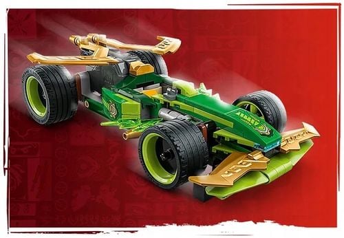 71828 - lego ninjago - samochód wyścigowy lloyda z napędem typu pull-back na Arena.pl
