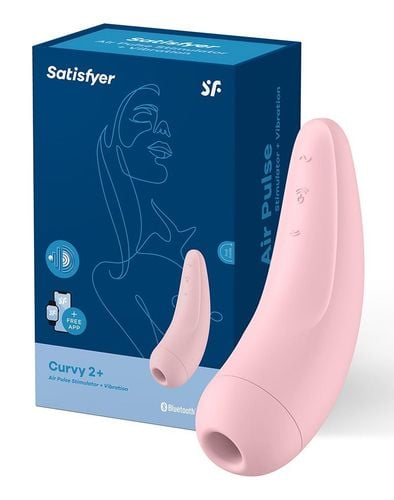 wibrator - curvy 2+ air pulse stimulator + vibration na Arena.pl