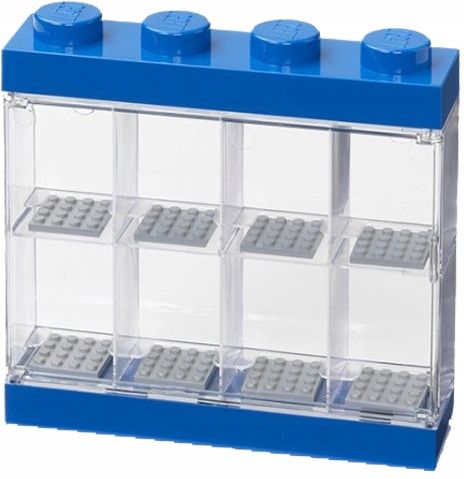 4065 - LEGO - Witryna Niebieska Na 8 Minifigurek na Arena.pl