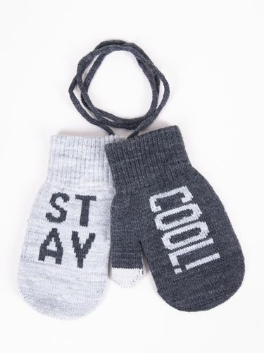 Rękawiczki chłopięce jednopalczaste STAY COOL! 16 YOCLUB na Arena.pl