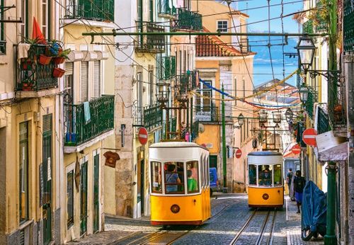 PUZZLE LISBON TRAMS 1000el CASTORLAND na Arena.pl