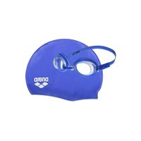 Zestaw okulary do pływania czepek silikonowy dziecięcy Arena Pool Set