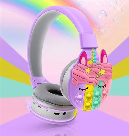 SŁUCHAWKI DLA DZIECI BLUETOOTH JEDNOROŻEC UNICORN zdjęcie 9