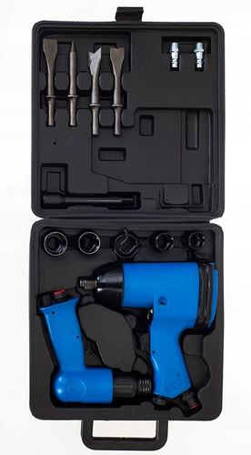 PNEUMATYCZNY KLUCZ UDAROWY + MŁOTEK ZESTAW 17-EL na Arena.pl