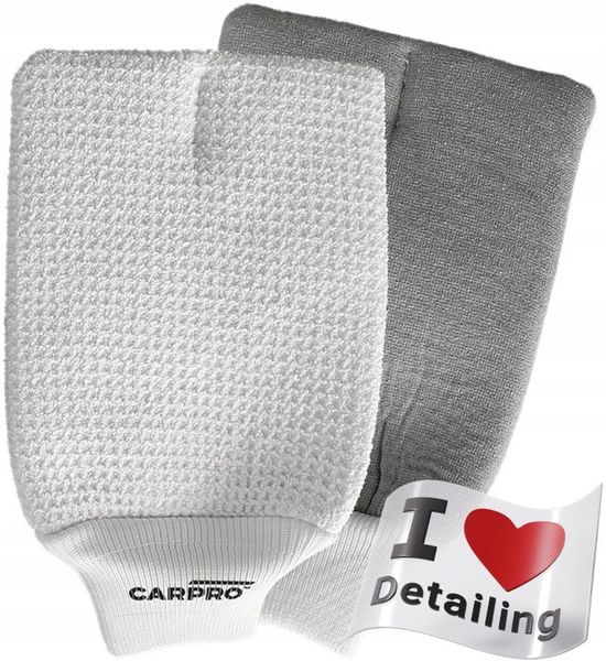 CarPro GlassMitt Mikrofibrowa Rękawica do Mycia Czyszczenia szyb zdjęcie 1