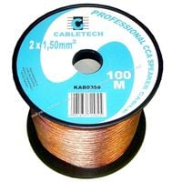 Kabel głośnikowy CCA Cabletech 100m