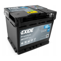 Akumulator Exide Premium 53Ah 540A EA530 PRAWY PLUS