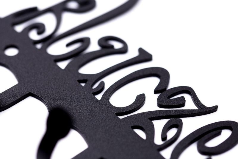 Wieszak ścienny Weź klucze czarny zdjęcie 3