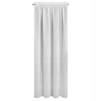Firana gotowa na taśmie RAIN 140x270 Eurofirany biała