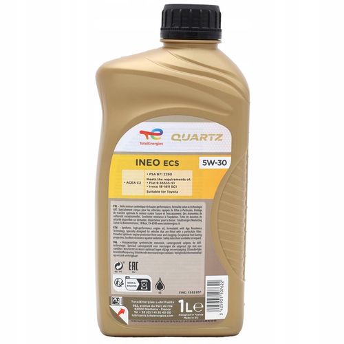 Olej Silnikowy Total Ineo ECS 5w30 1L na Arena.pl