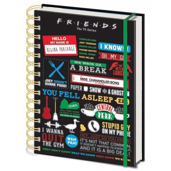 Spiralny kołonotes Friends zdjęcie 1