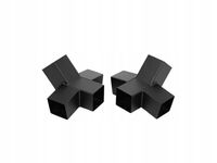 ŁĄCZNIK HAMAKA STELAŻ NOGA UCHWYT ŁĄCZNIKI 100x100x2 KOMPLET 2 SZTUKI