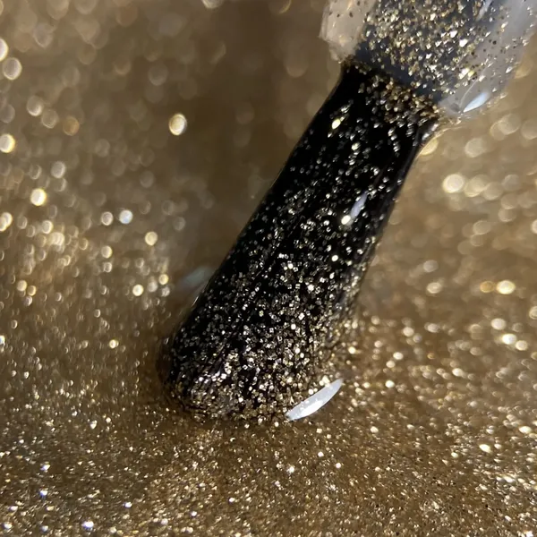 Top hybrydowy Glam & Glow Glitter Gold - 7ml zdjęcie 2