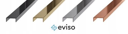 LISTWA ZŁOTA DEKORACYJNA DO PŁYTEK C 2cm x 270cm GOLD na Arena.pl