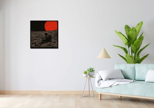 Plakat 60x60cm Samotność w Kosmosie na Arena.pl
