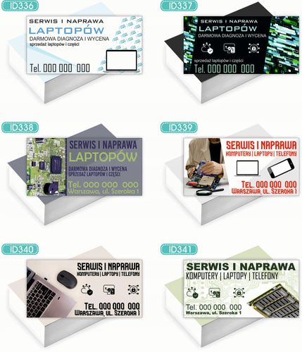 Wizytówki firmowe Foliowane 1000szt dużo różnych wzorów PRALNIA na Arena.pl