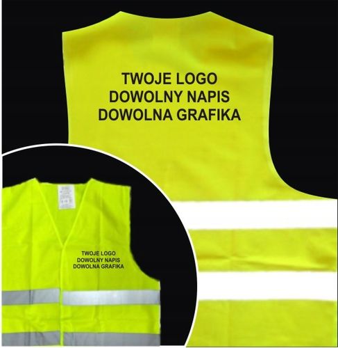 KAMIZELKA ODBLASKOWA z napisem STRAŻ POLICJA inne na Arena.pl