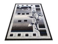 Dywan OTTO 02 Szaro-Turkusowy 240 x 330 cm szaro-niebieski