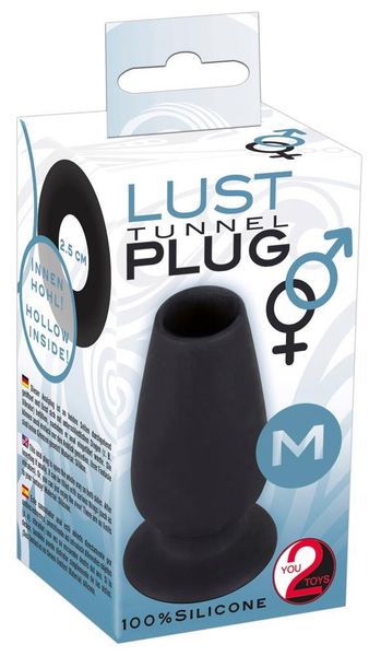 Lust Tunnel Plug M zdjęcie 1