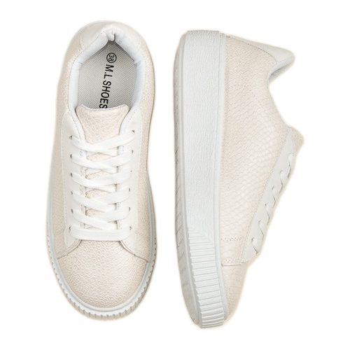 Białe Trampki Snake Print r.37 na Arena.pl