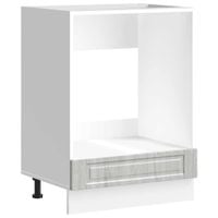 Szafka piekarnikowa Porto, szary dąb sonoma