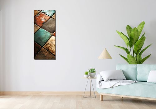 Obraz 40x100cm Ceramiczna Kompozycja na Arena.pl