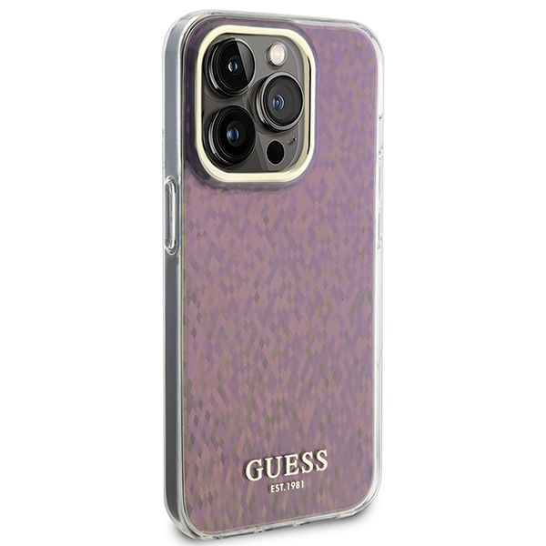 Etui Guess do iPhone 15 Pro Max, Różowy zdjęcie 4