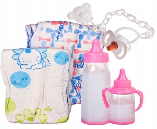 Lalka bobas interaktywna SMOCZEK PAMPERSY BUTELKI na Arena.pl